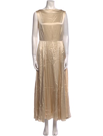 Reformation Silk Long Dress
