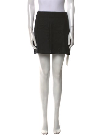 Reformation Linen Mini Skirt
