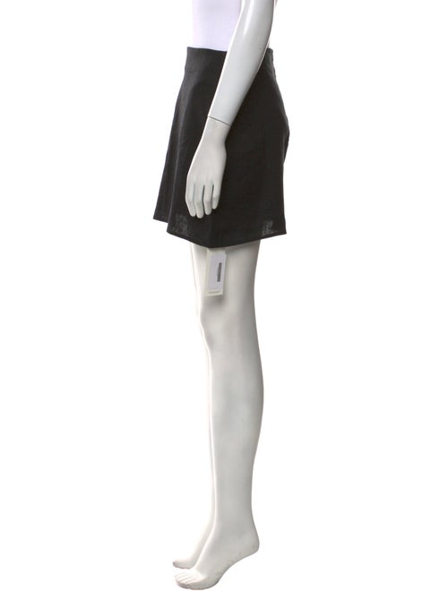 Reformation Linen Mini Skirt