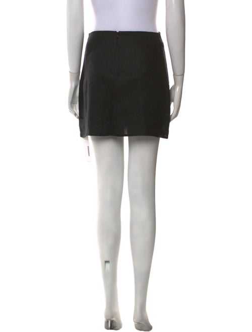 Reformation Linen Mini Skirt
