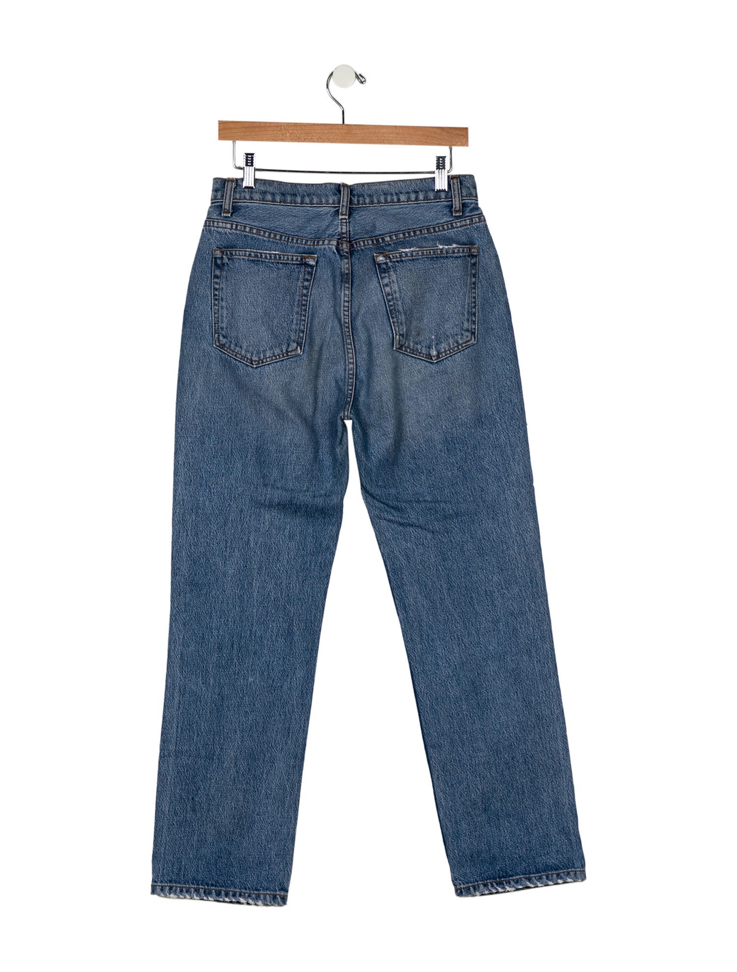 Reformation High-Rise Straight Leg Jeans