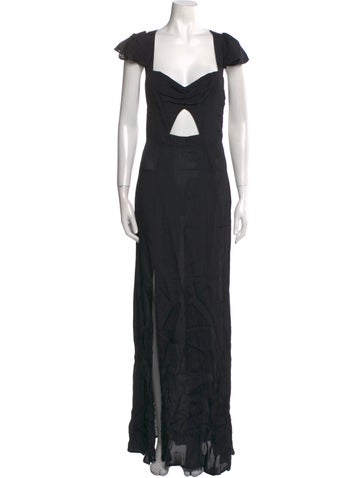 Reformation Dresses V-Neck Long Dress S