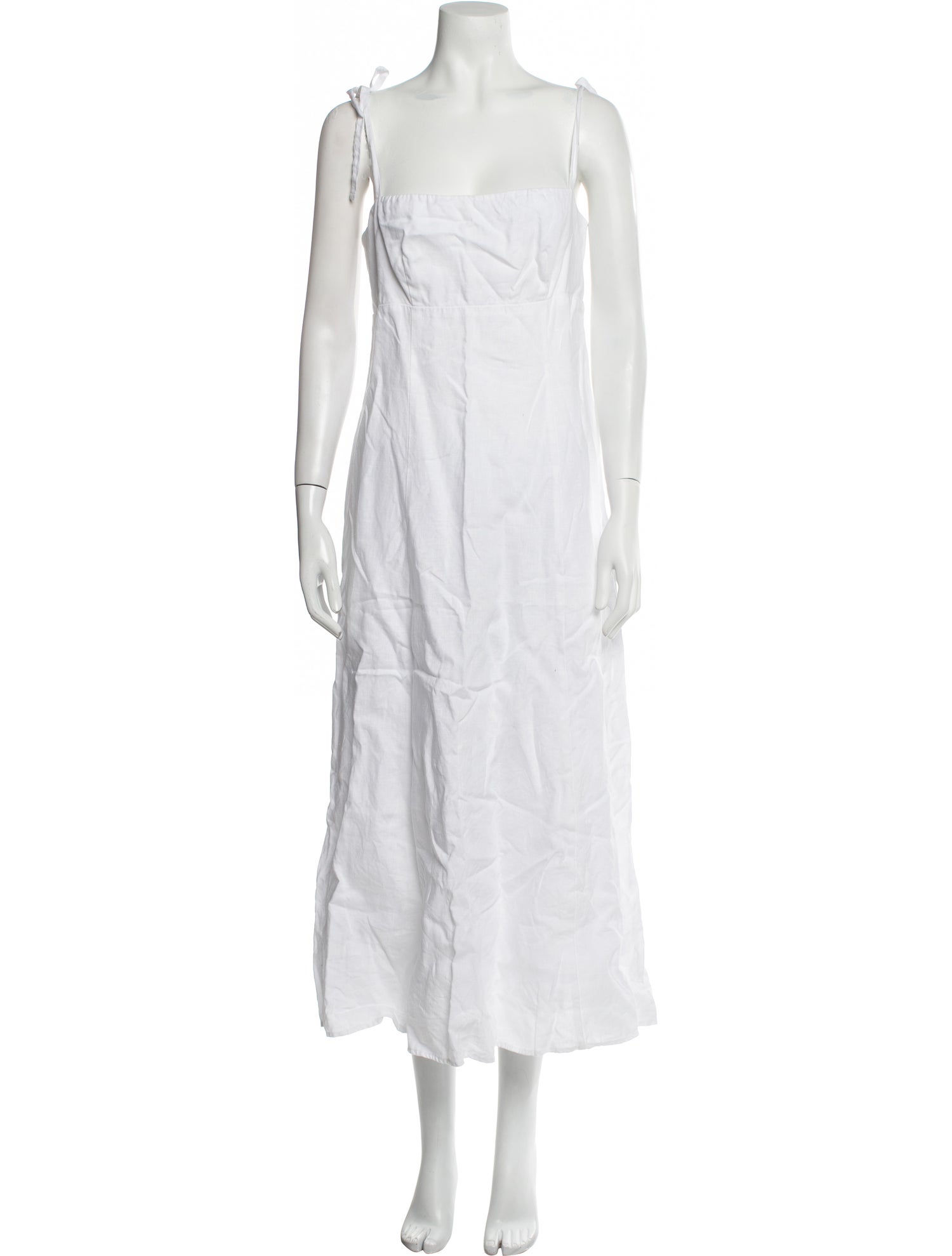 Reformation Linen Long Dress