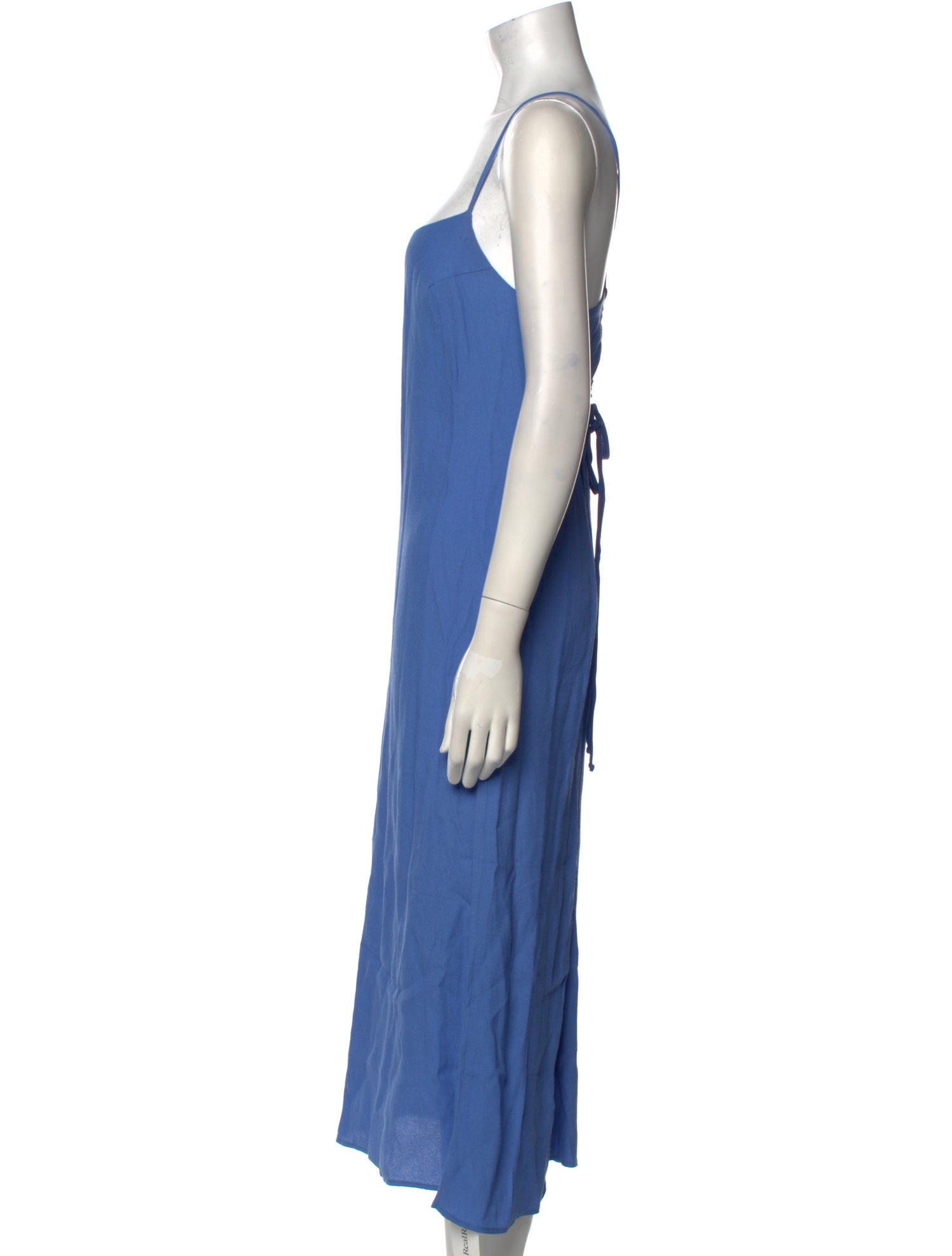 Reformation Square Neckline Knee-Length Dress