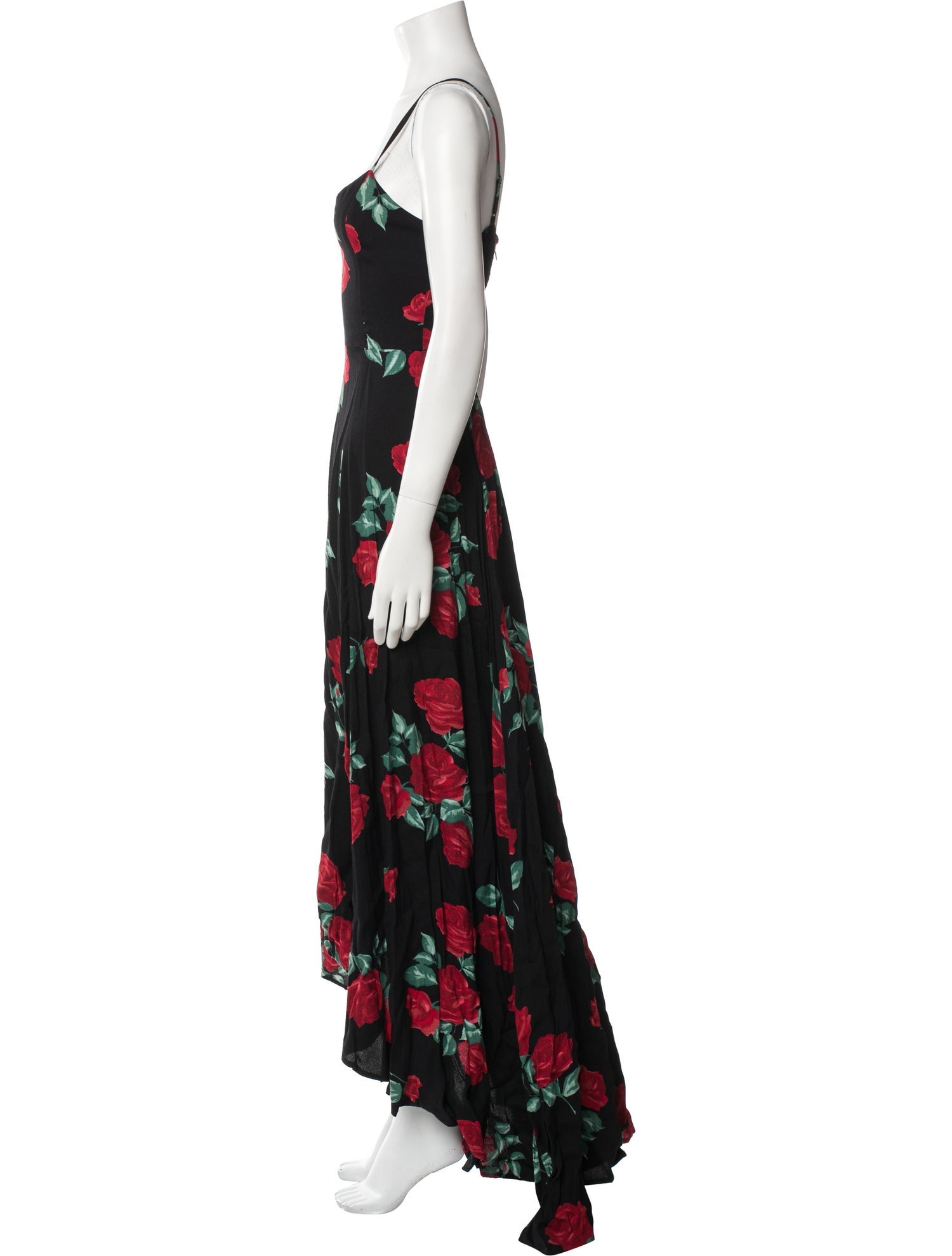 Reformation Floral Print Long Dress w/ Tags