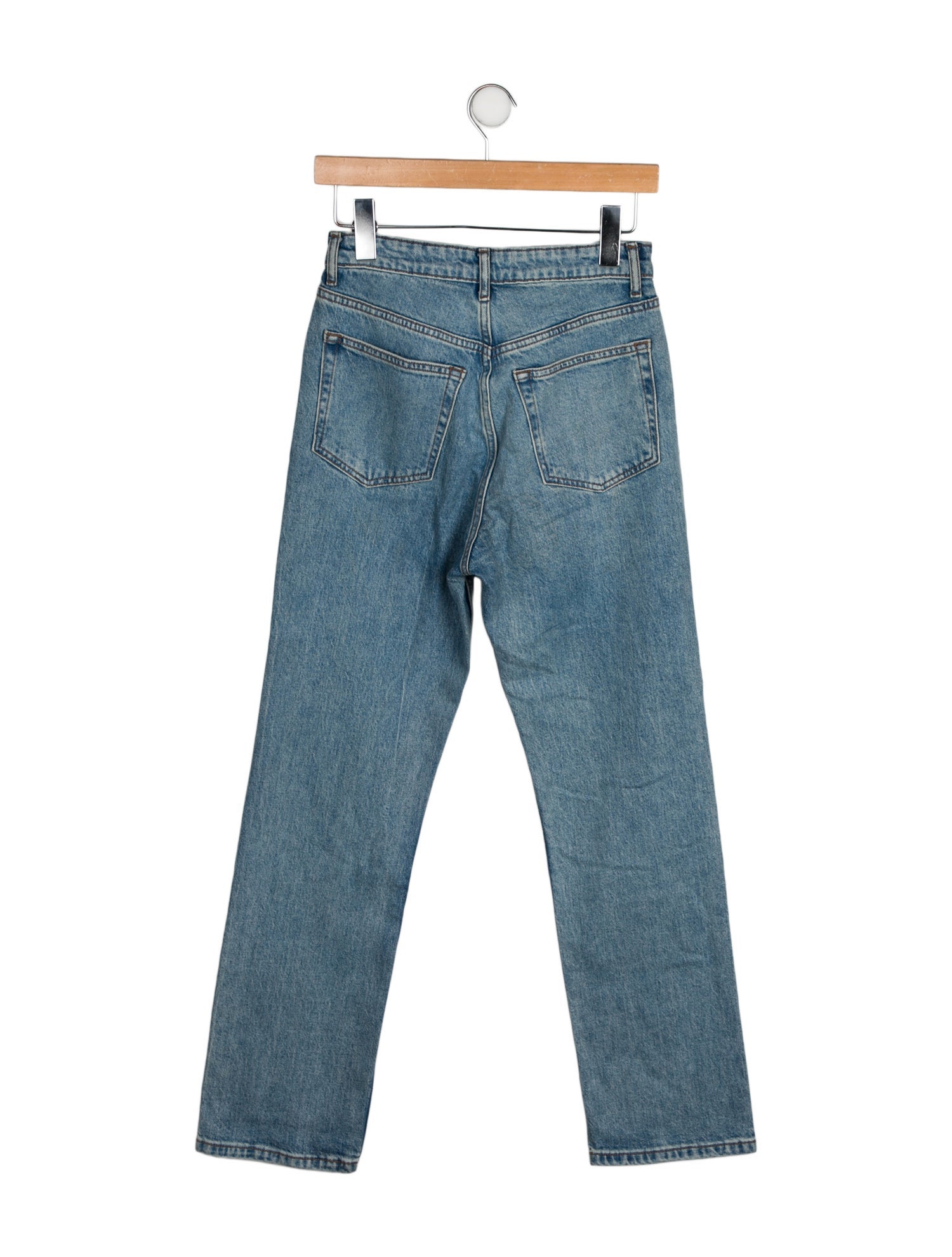 Reformation High-Rise Straight Leg Jeans