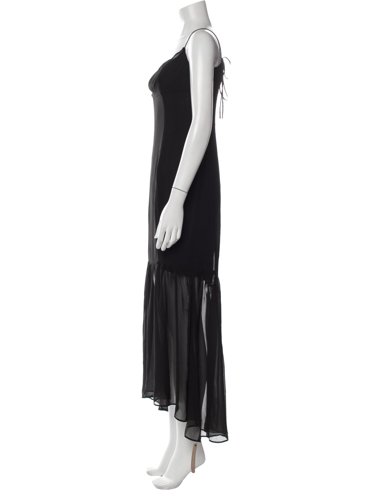 Reformation Cowl Neck Long Dress