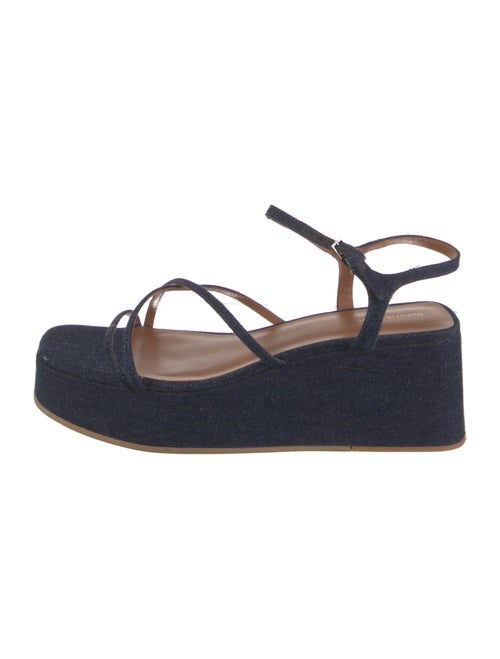 Reformation Denim Sandals