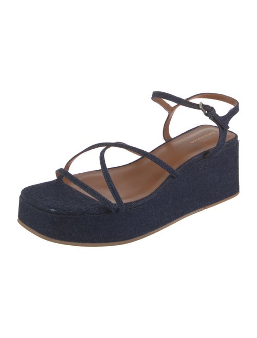 Reformation Denim Sandals