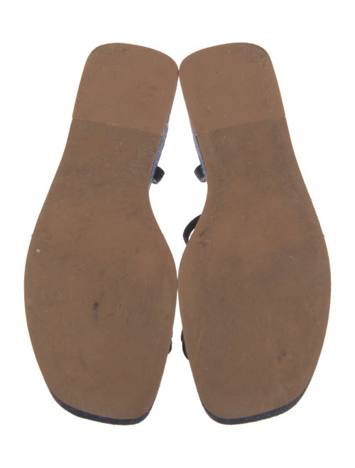 Reformation Denim Sandals