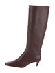 Reformation Leather Riding Boots