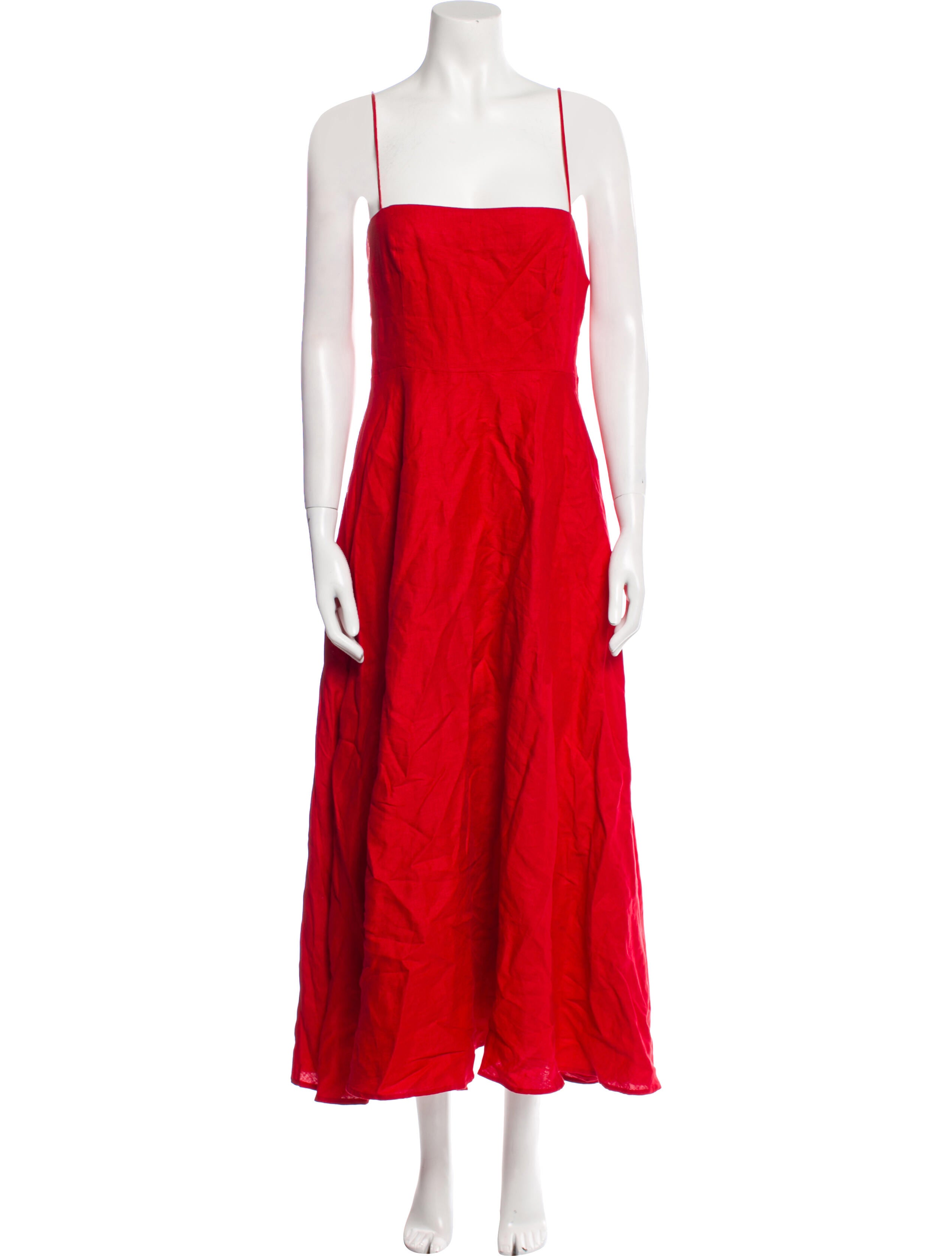 Reformation Linen Long Dress