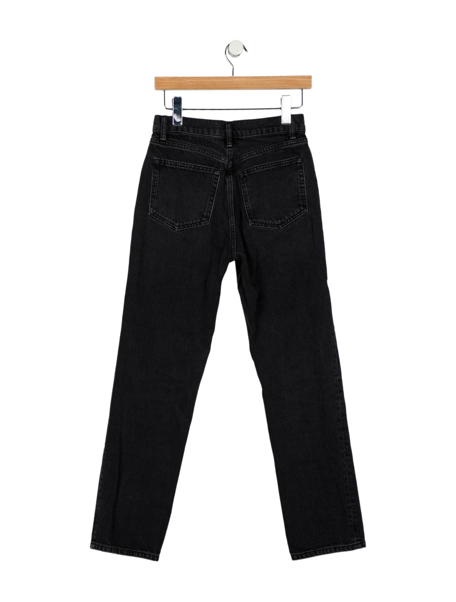 Reformation Mid-Rise Straight Leg Jeans
