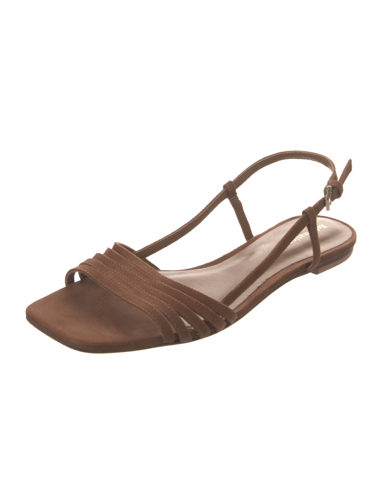 Reformation Leather Slingback Sandals