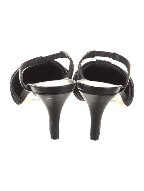 Reformation Leather Slingback Pumps