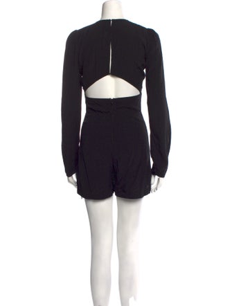 Reformation Plunge Neckline Romper