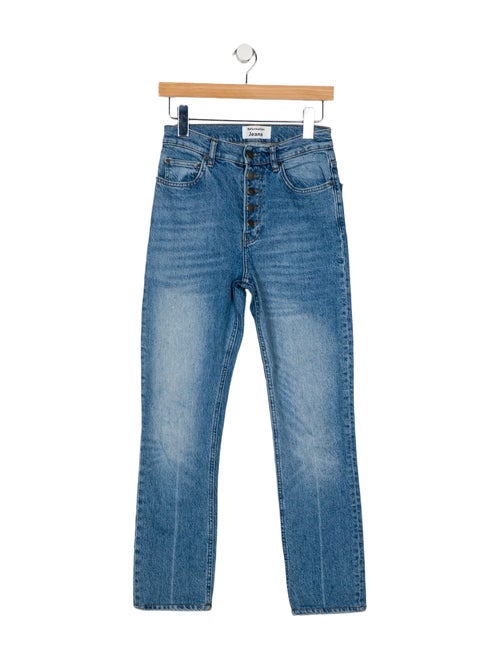 Reformation Mid-Rise Straight Leg Jeans