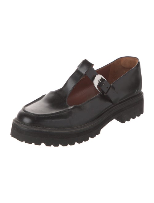 Reformation Leather Mary Jane Flats