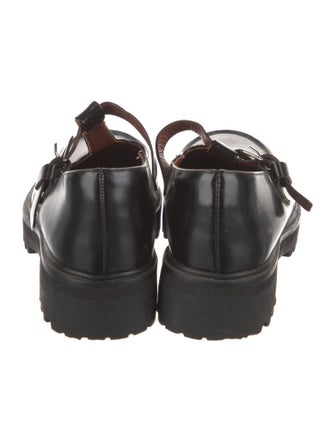 Reformation Leather Mary Jane Flats