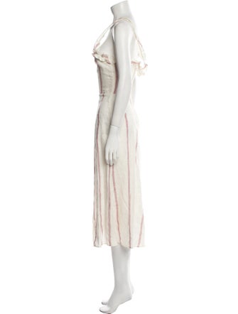 Reformation Linen Long Dress