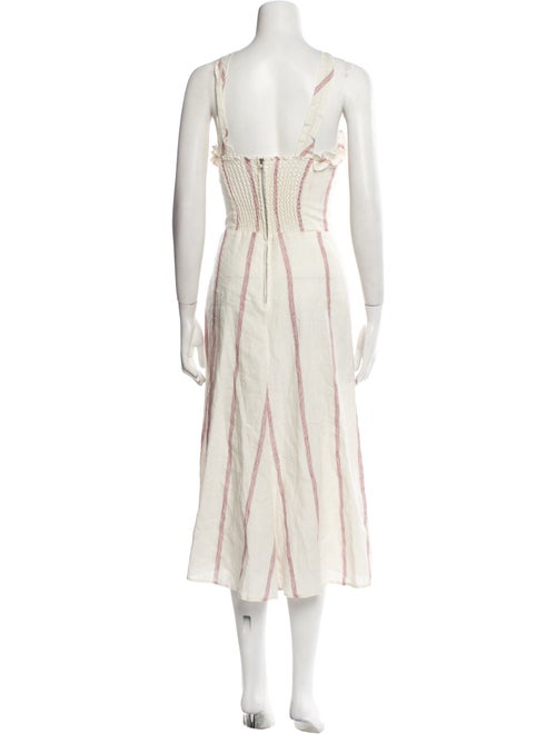 Reformation Linen Long Dress