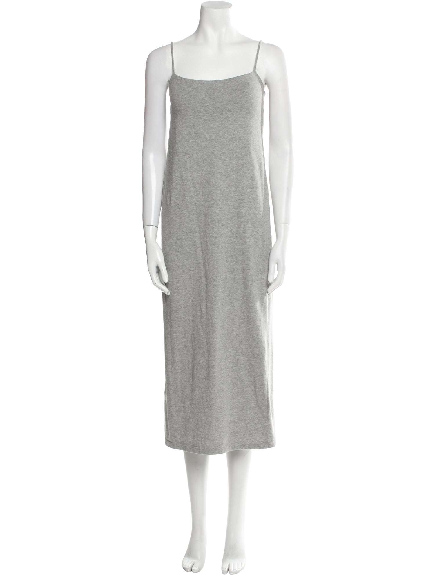 Reformation Square Neckline Midi Length Dress