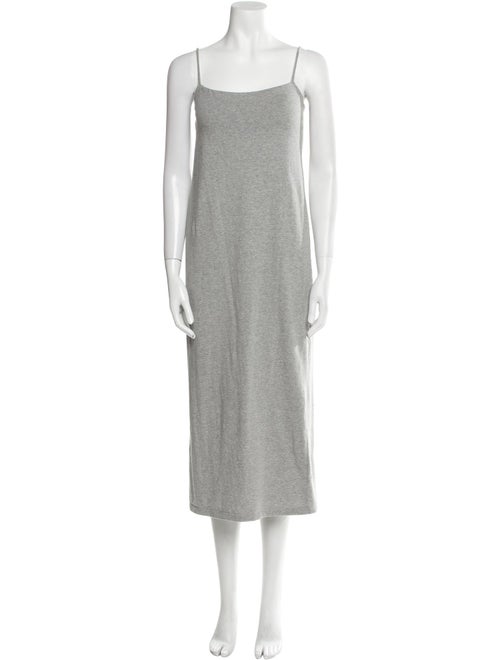 Reformation Square Neckline Midi Length Dress