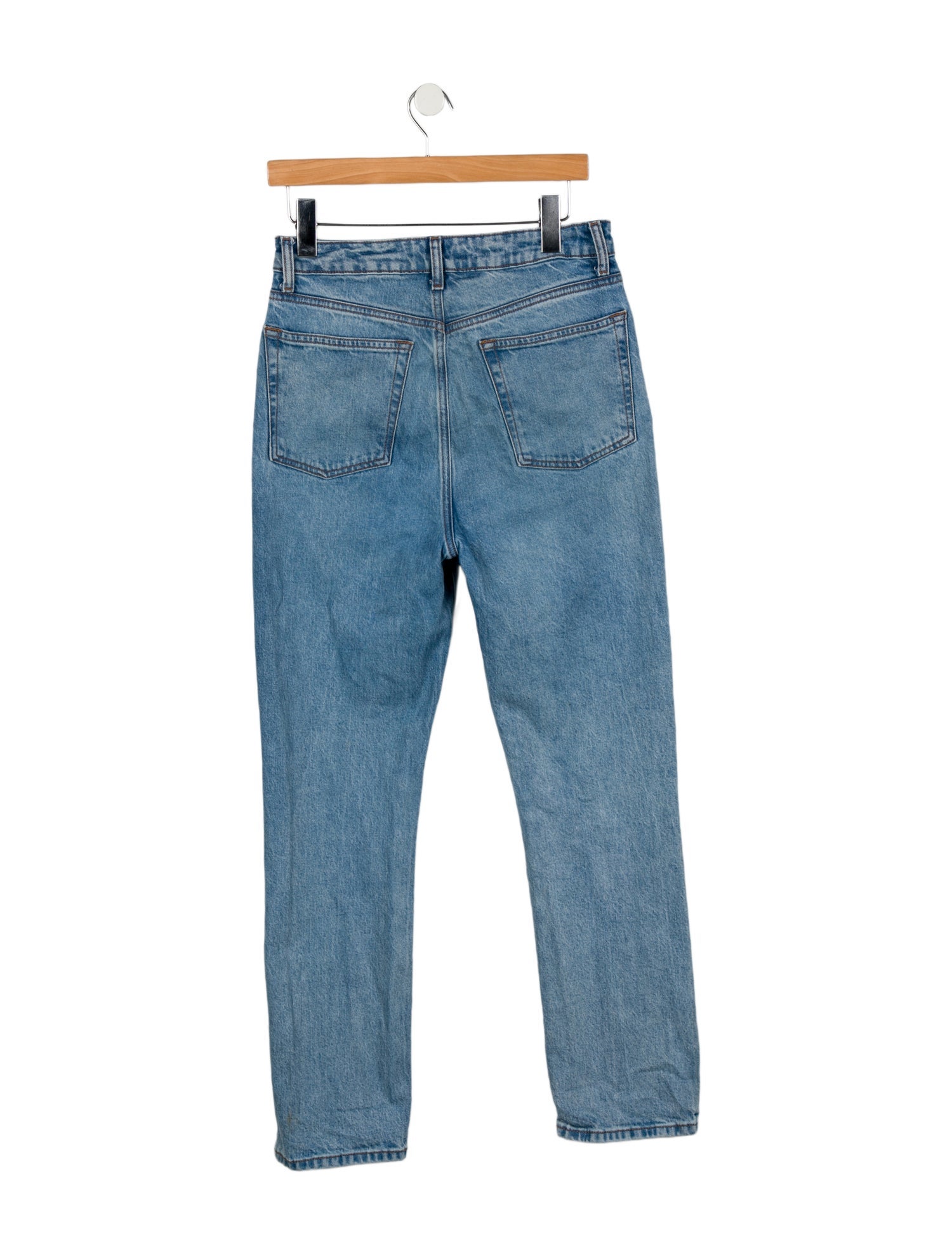 Reformation High-Rise Straight Leg Jeans