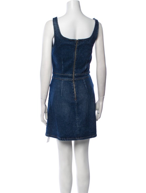 Reformation Square Neckline Mini Dress