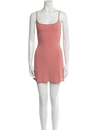 Reformation Square Neckline Mini Dress