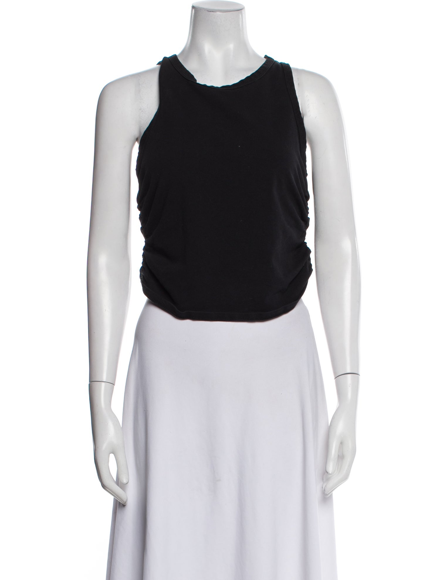Reformation Scoop Neck Sleeveless Crop Top