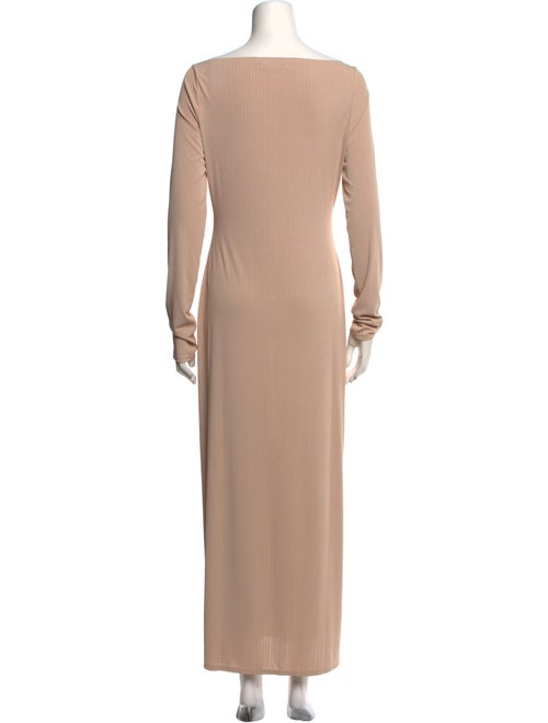 Reformation Bateau Neckline Long Dress