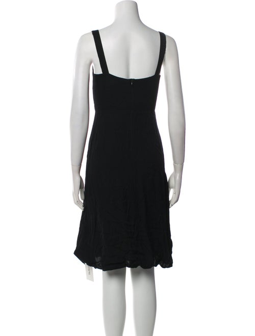 Reformation Square Neckline Knee-Length Dress