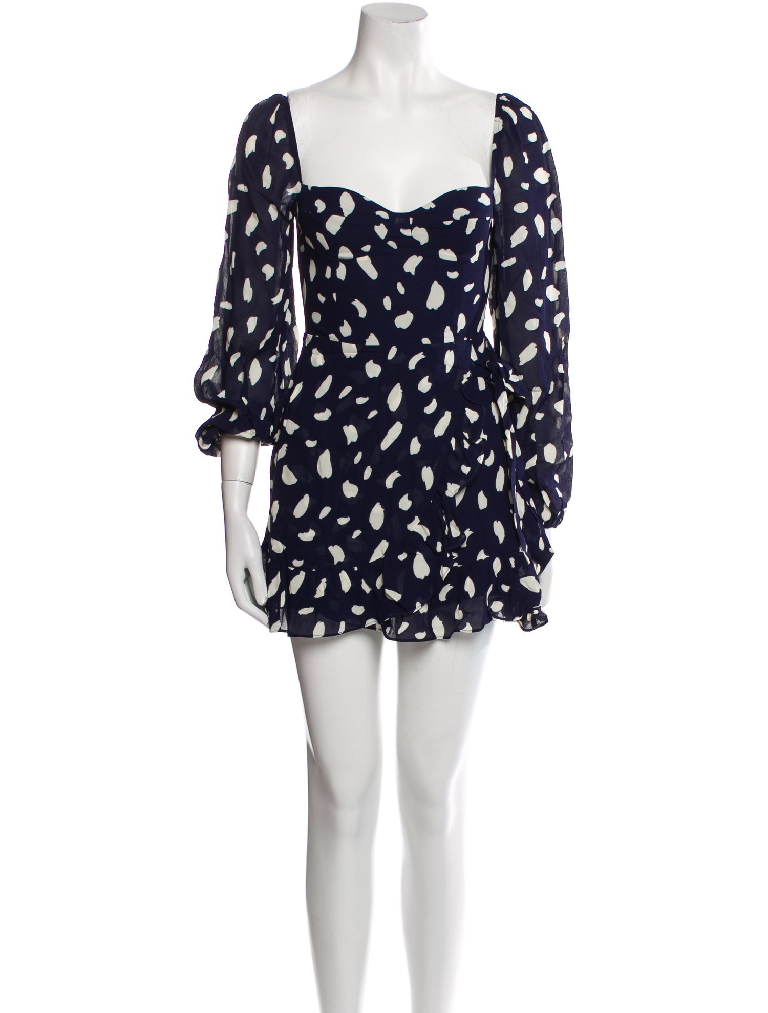 Reformation Printed Mini Dress w/ Tags