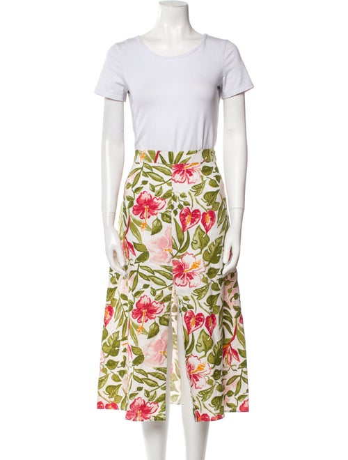 Reformation Linen Printed Skirt Set