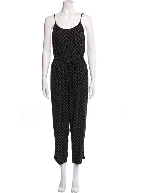 Reformation Printed Scoop Neck Jumpsuit