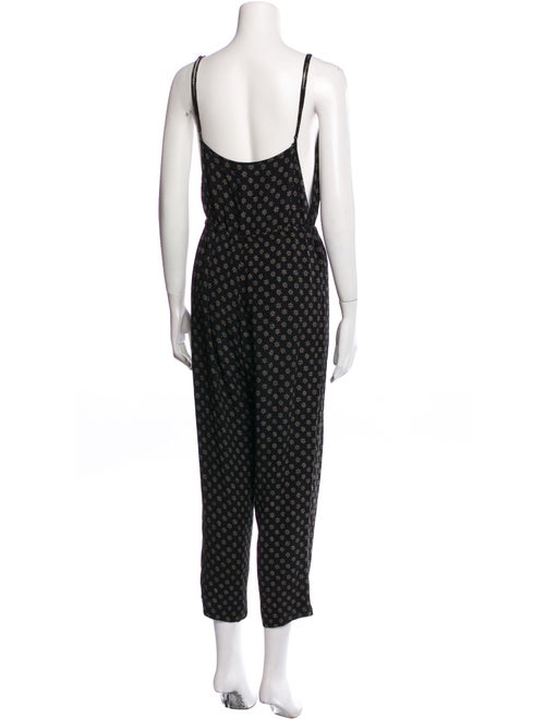 Reformation Printed Scoop Neck Jumpsuit