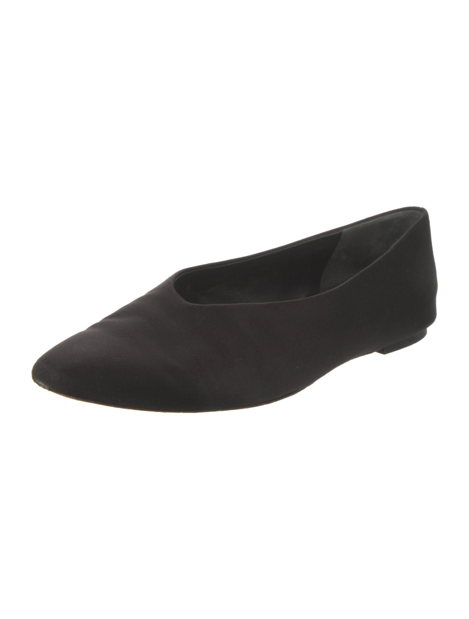 Reformation Satin Flats