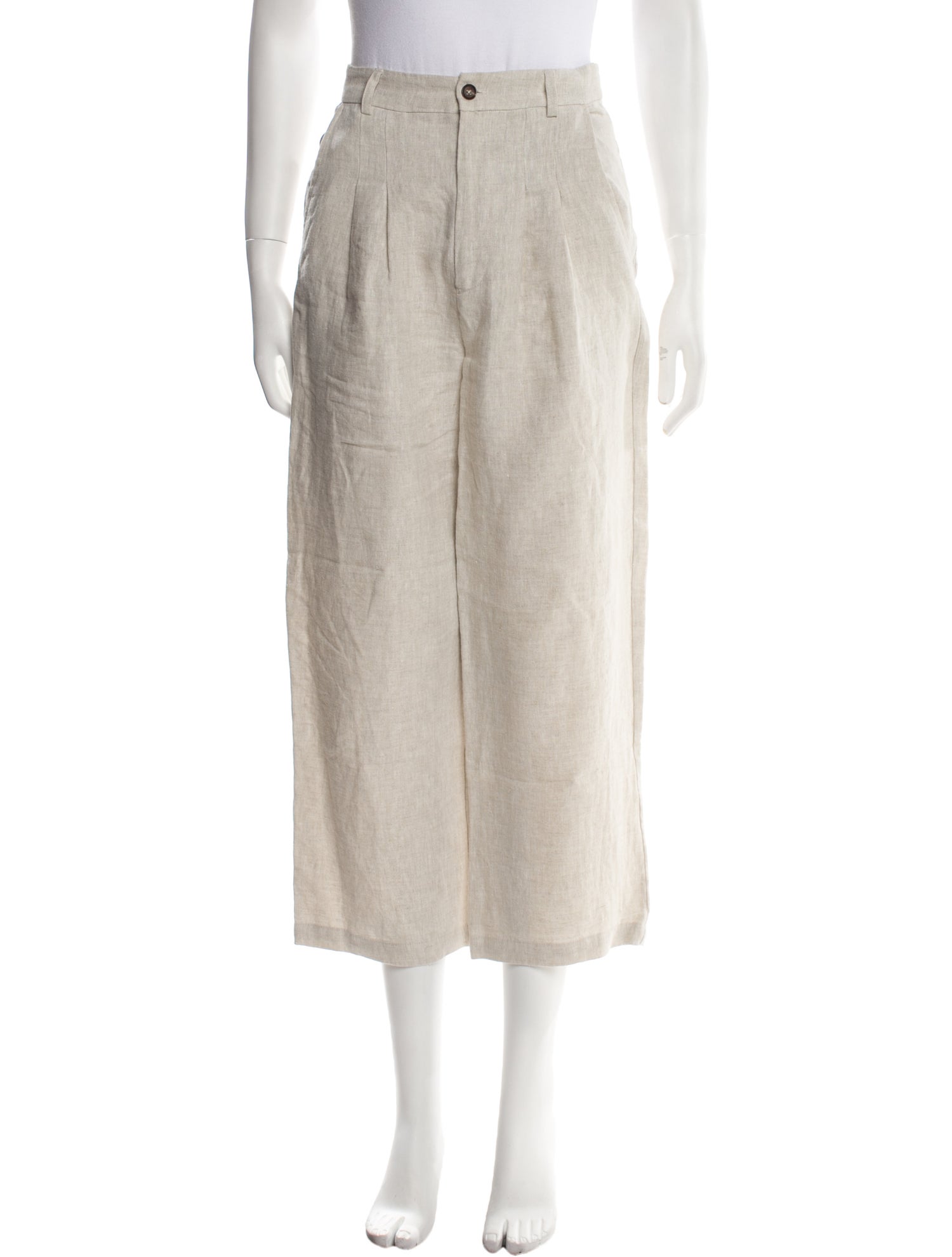 Reformation Linen Wide Leg Pants