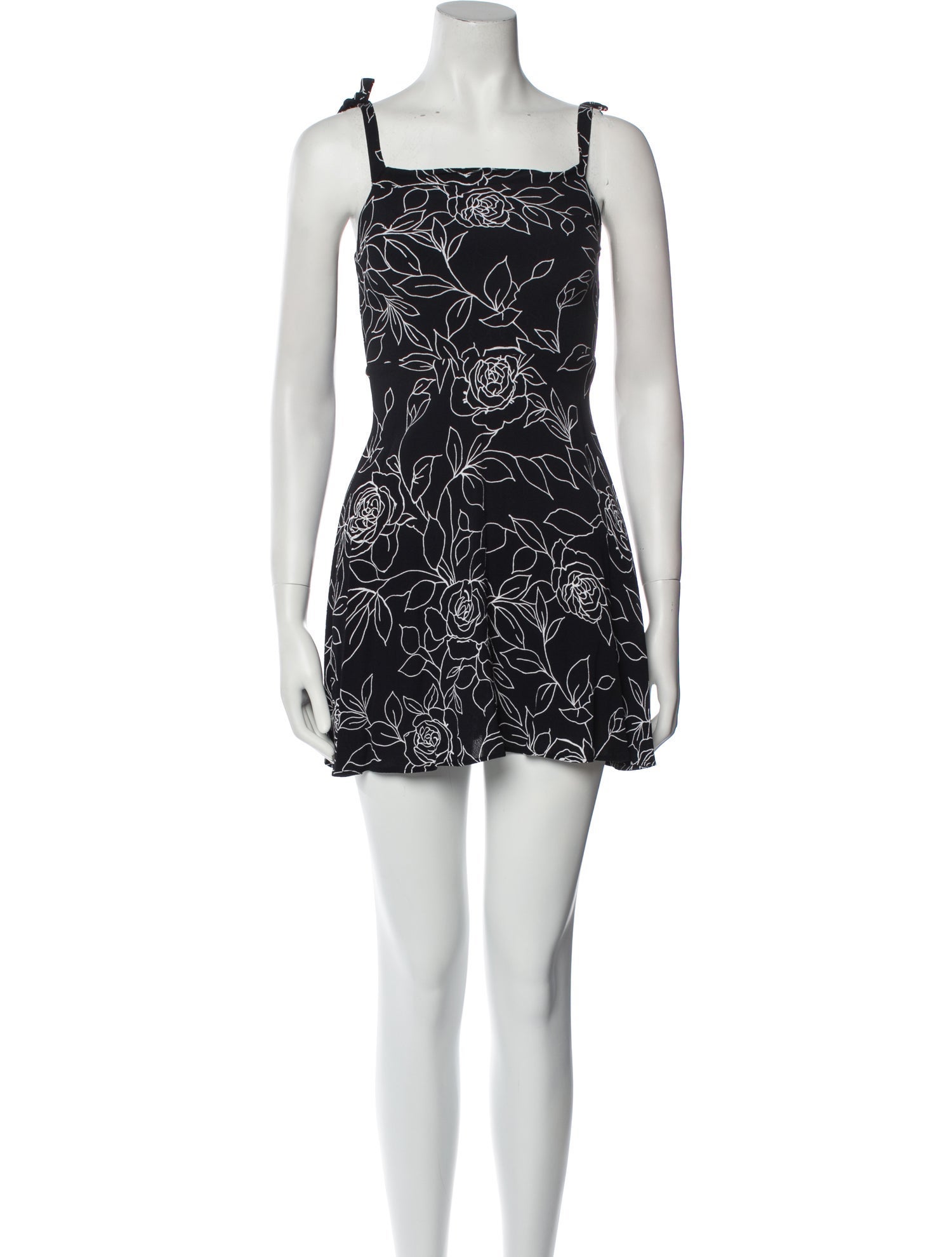 Reformation Printed Mini Dress