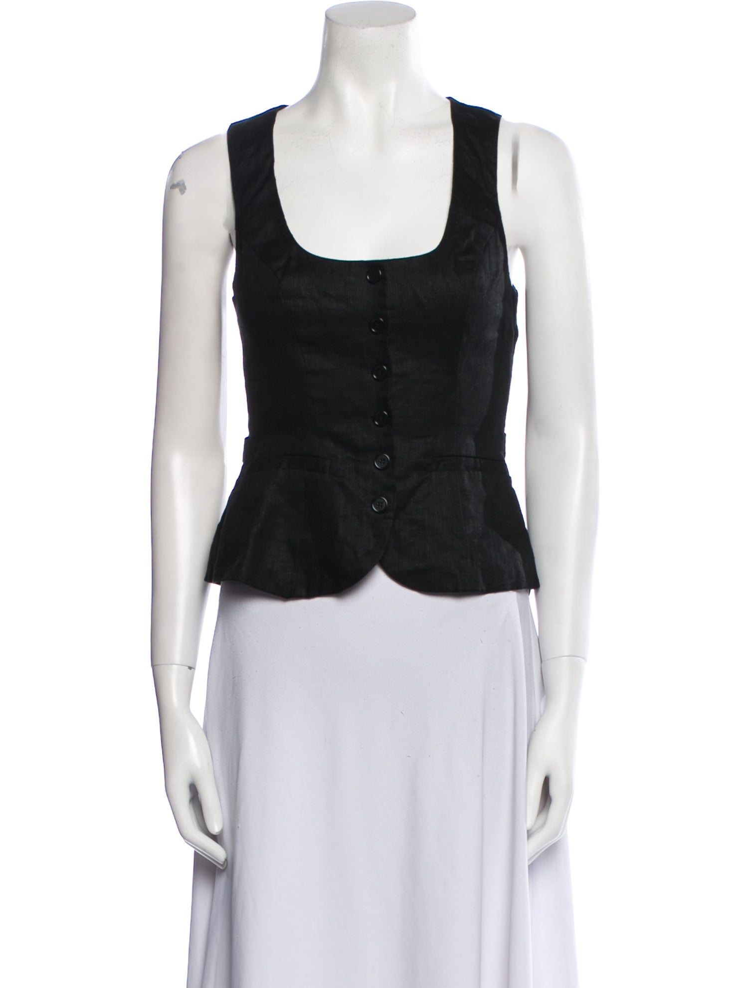 Reformation Linen Vest