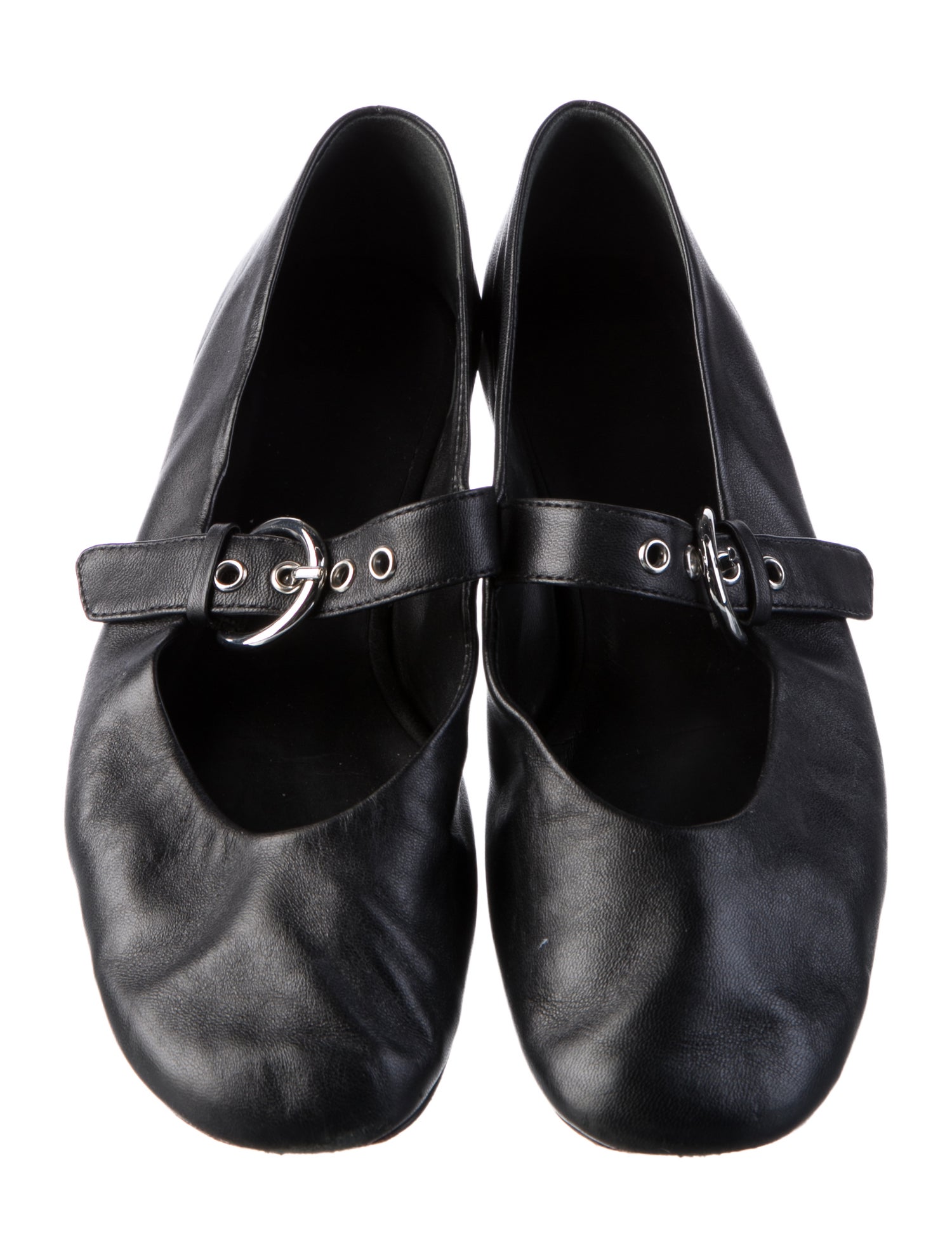 Reformation Leather Mary Jane Flats