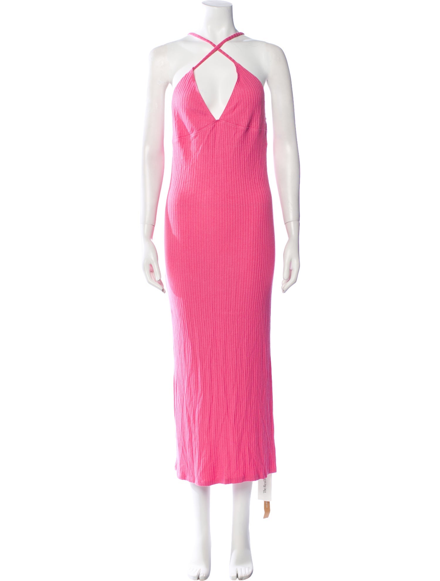 Reformation Halterneck Long Dress w/ Tags