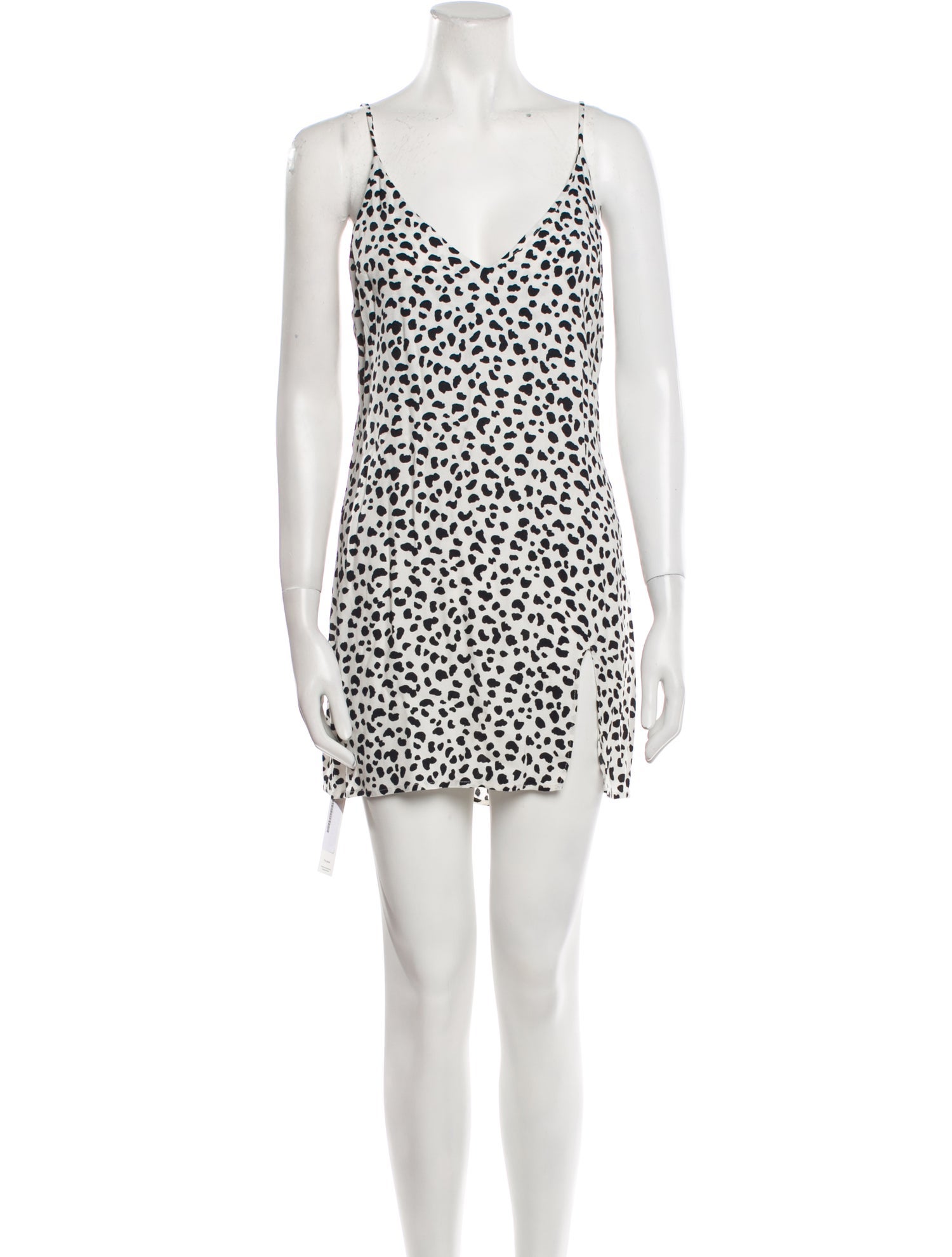 Reformation Animal Print Mini Dress