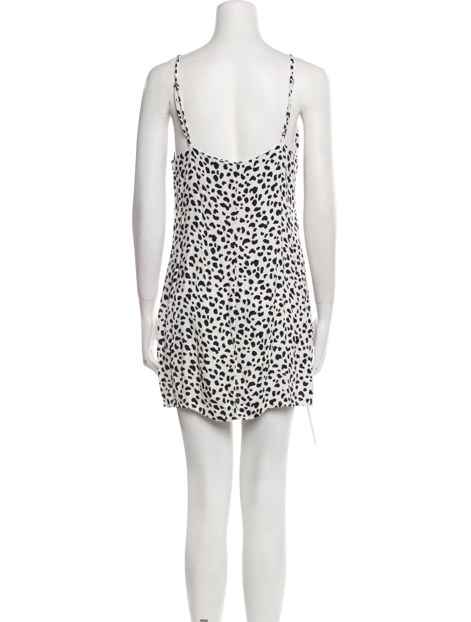 Reformation Animal Print Mini Dress