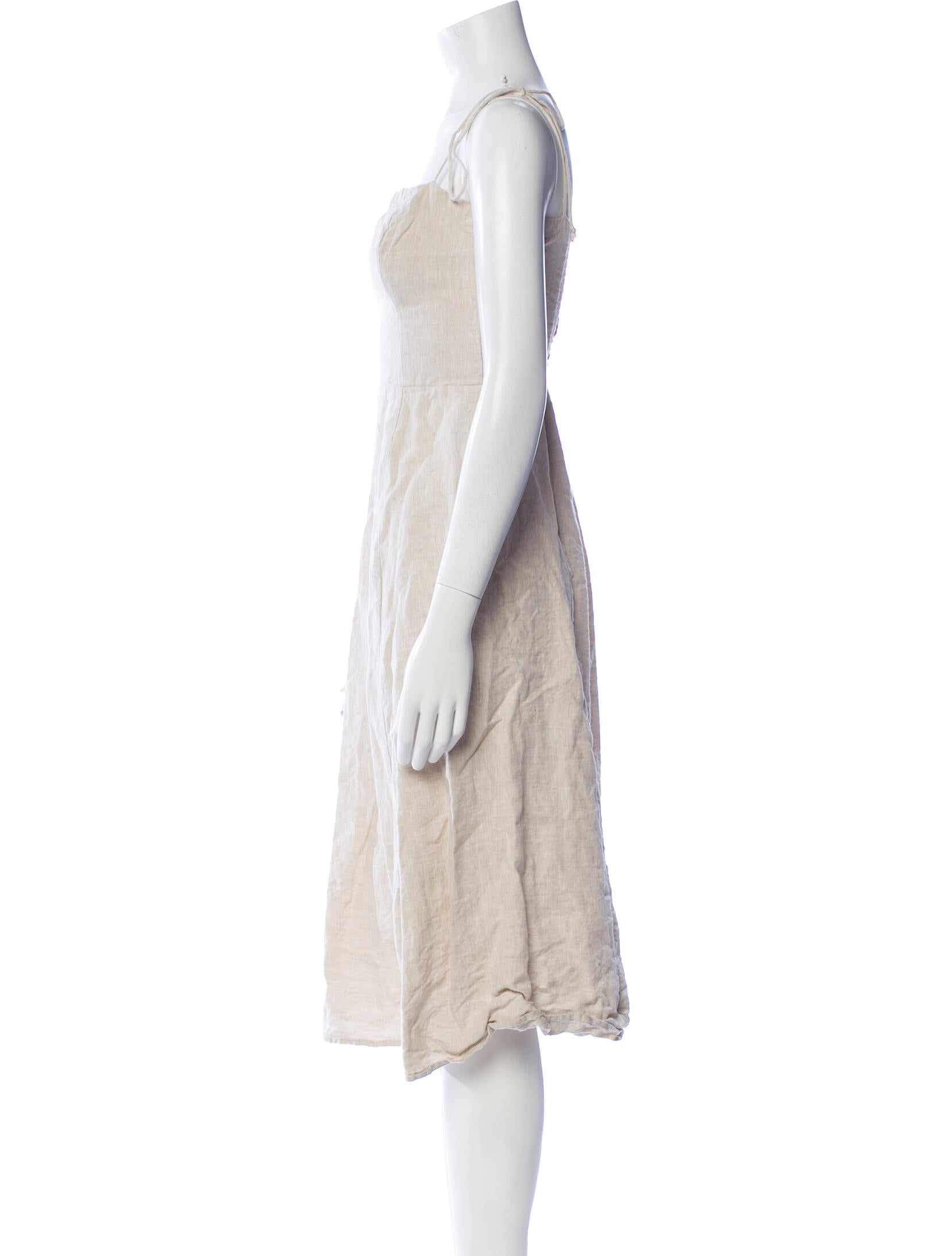 Reformation Linen Long Dress