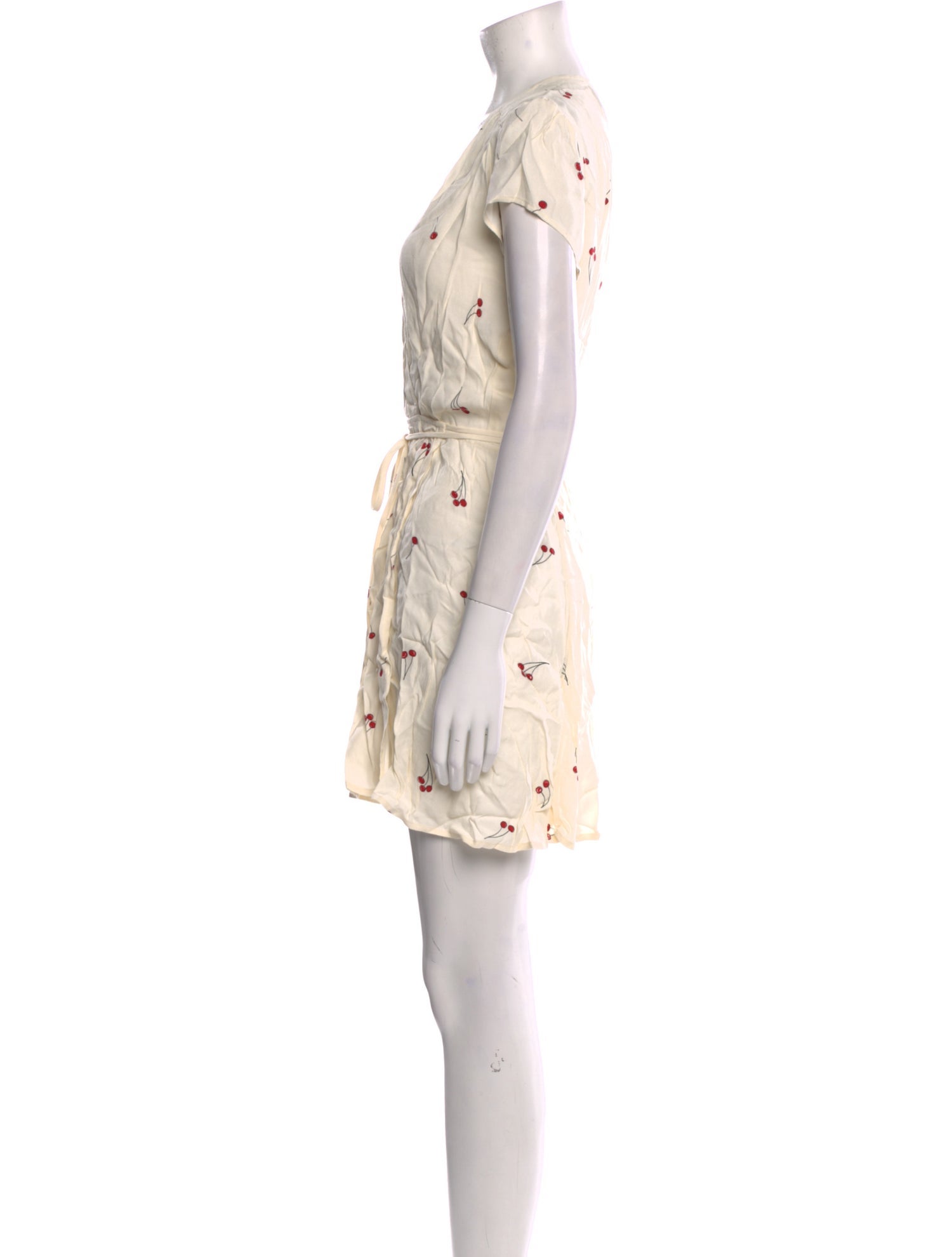 Reformation Floral Print Mini Dress
