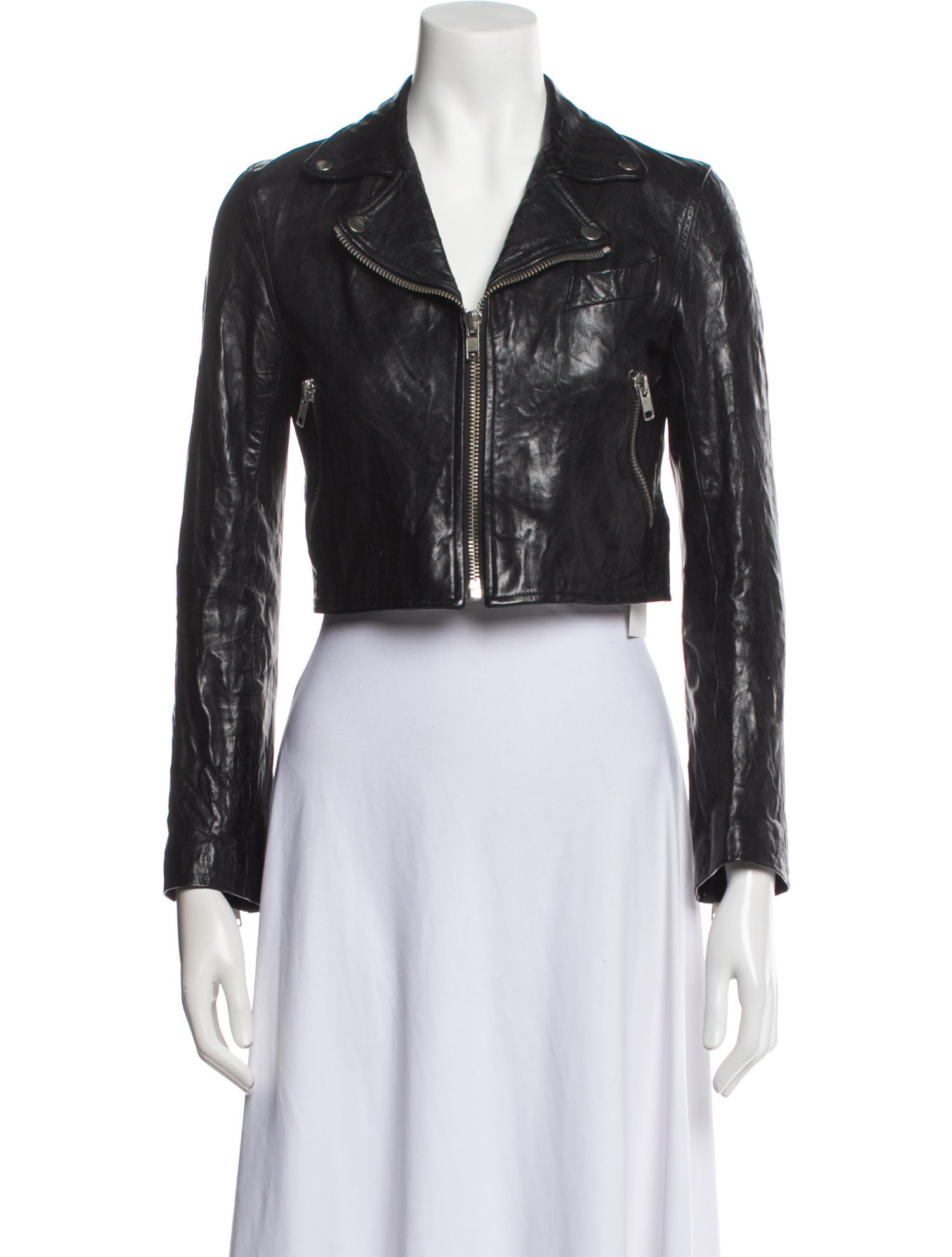 Reformation Leather Biker Jacket