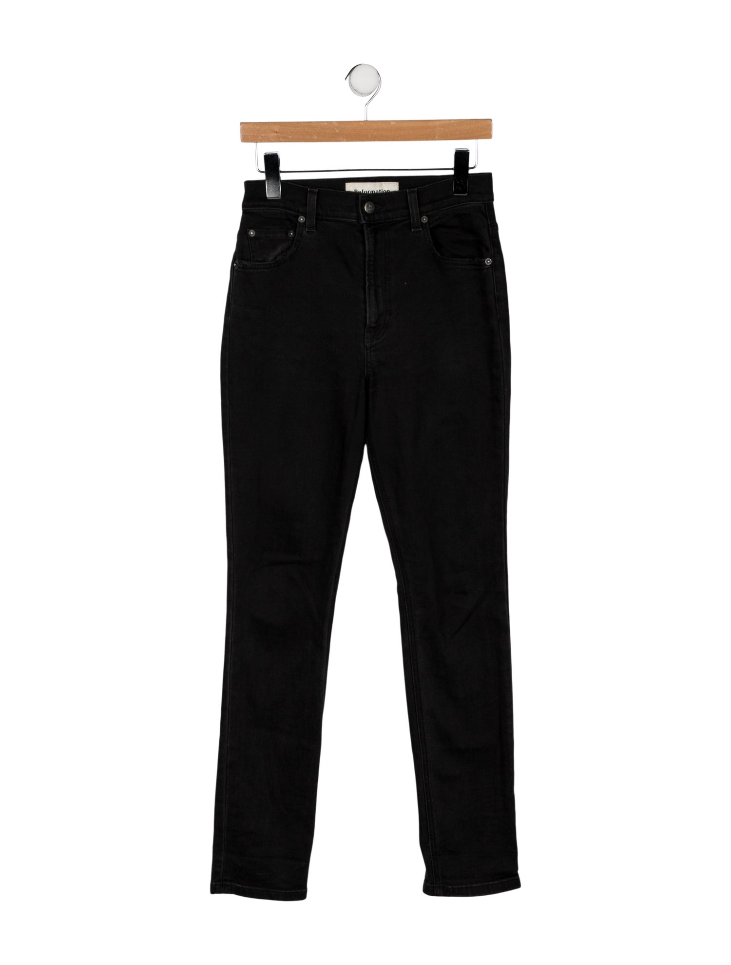 Reformation High-Rise Straight Leg Jeans