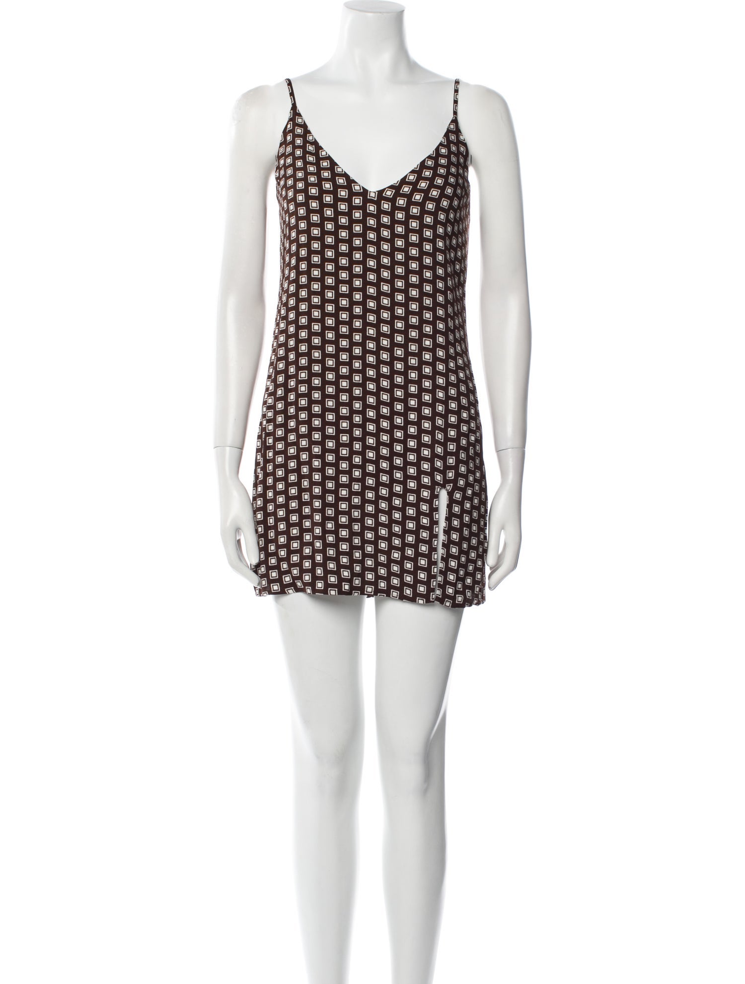 Reformation Printed Mini Dress